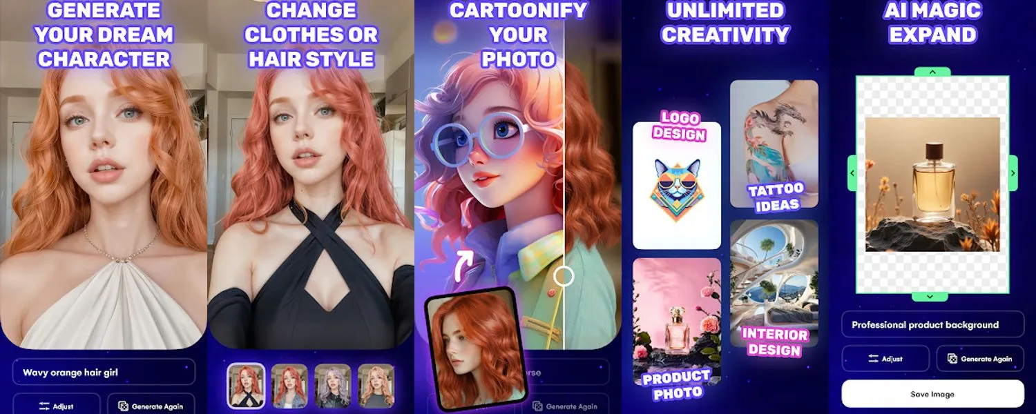 AI Art Generator: AI Picture screenshots