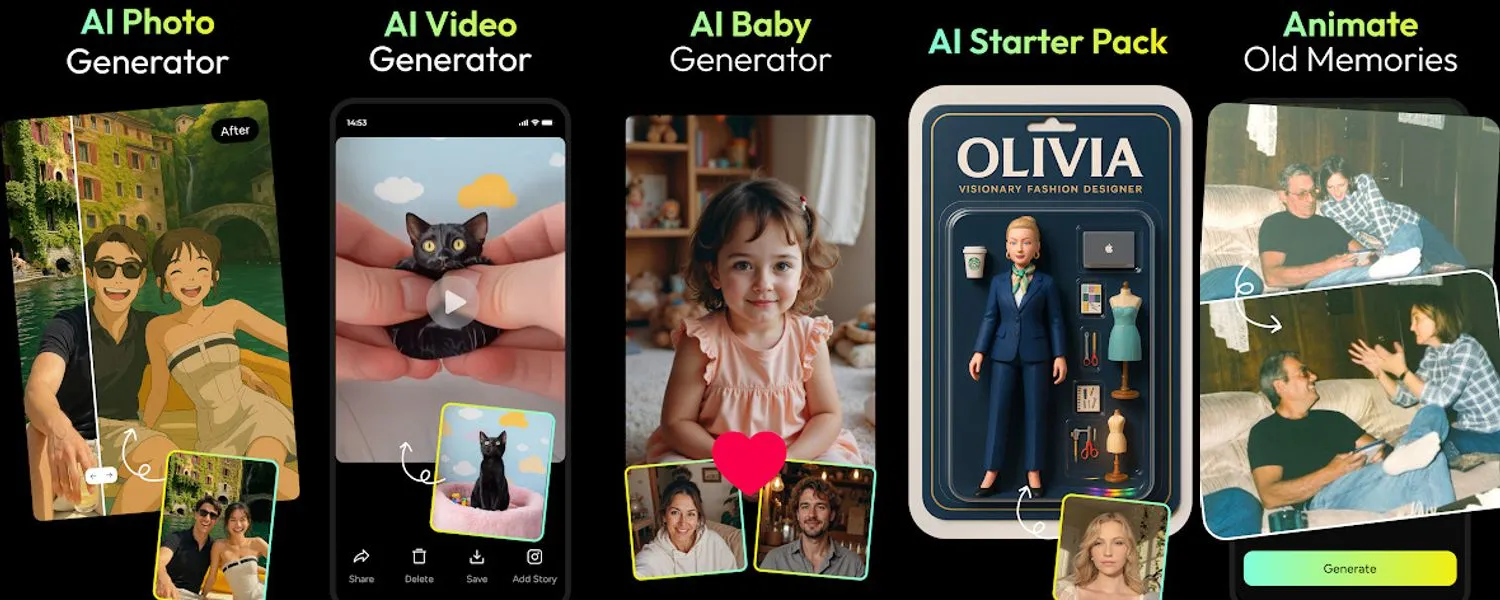 AI Photo Generator - Fotorama screenshots