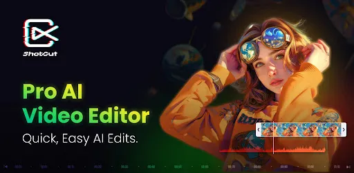 AI Video Editor: ShotCut AI background