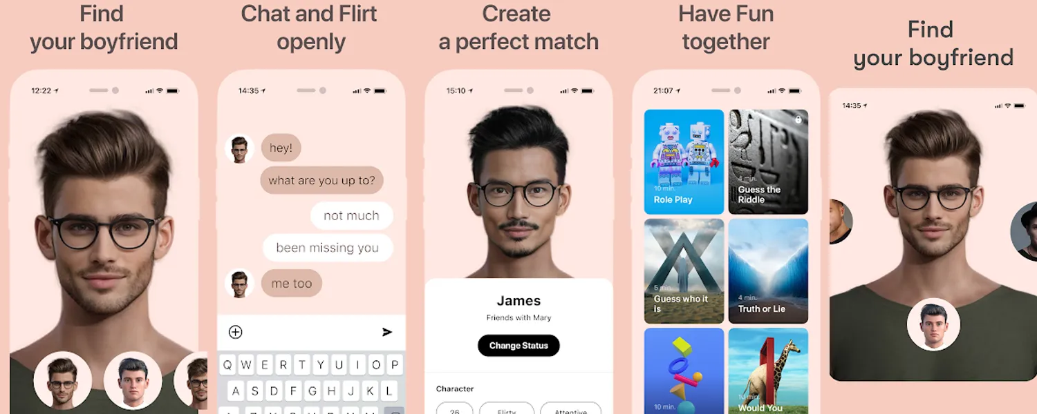 Anima: My Virtual AI Boyfriend screenshots