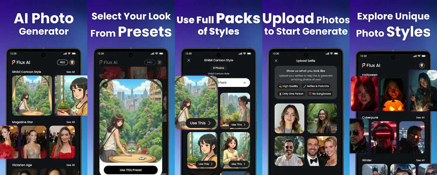 Flux AI: Photo Creator screenshots